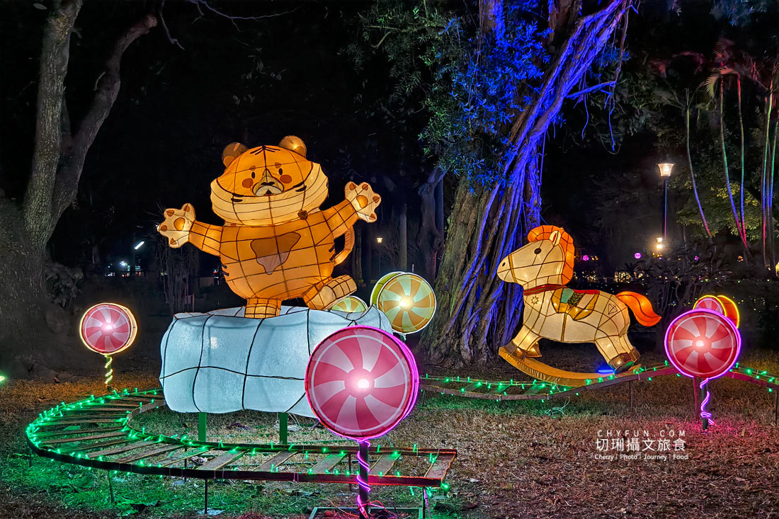 2026虎尾燈會燈火點亮糖都夜色，在同心公園與福安宮之間漫步過年