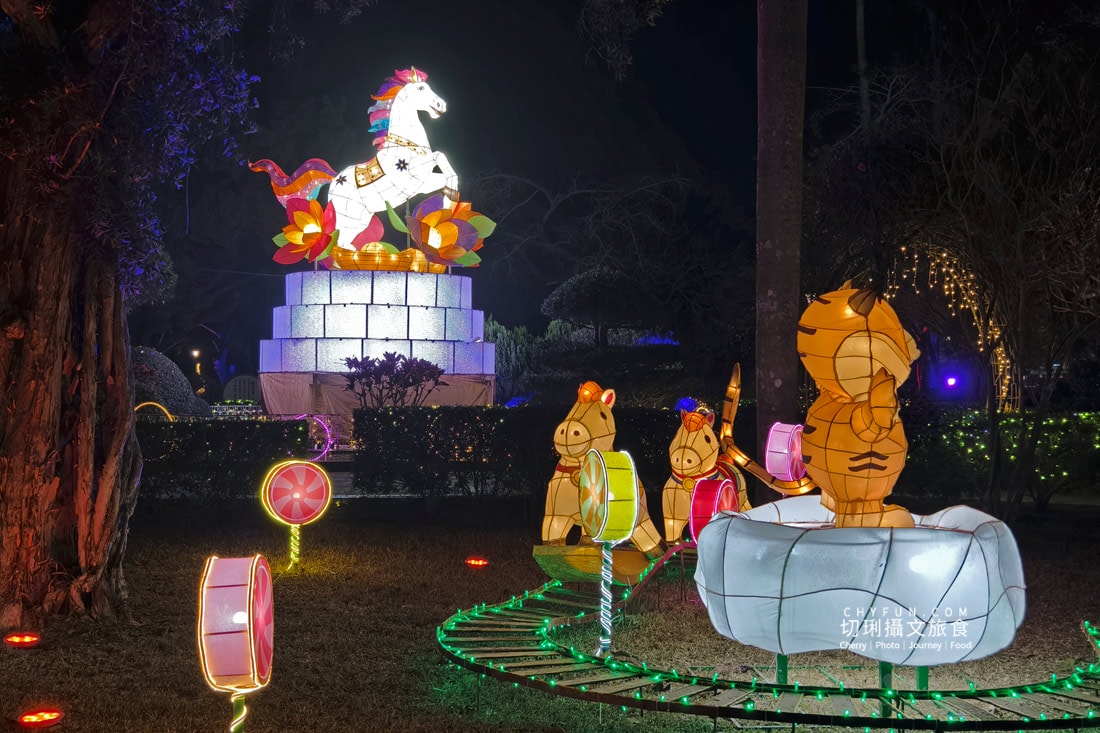 2026虎尾燈會燈火點亮糖都夜色，在同心公園與福安宮之間漫步過年