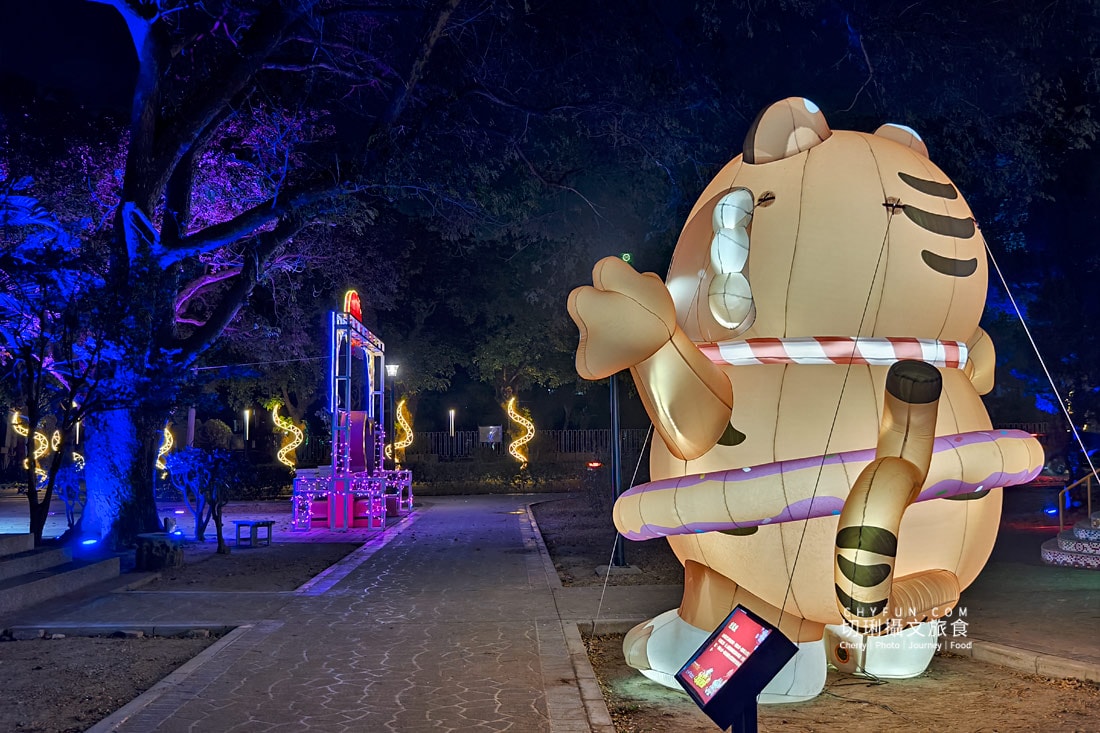 2026虎尾燈會燈火點亮糖都夜色，在同心公園與福安宮之間漫步過年