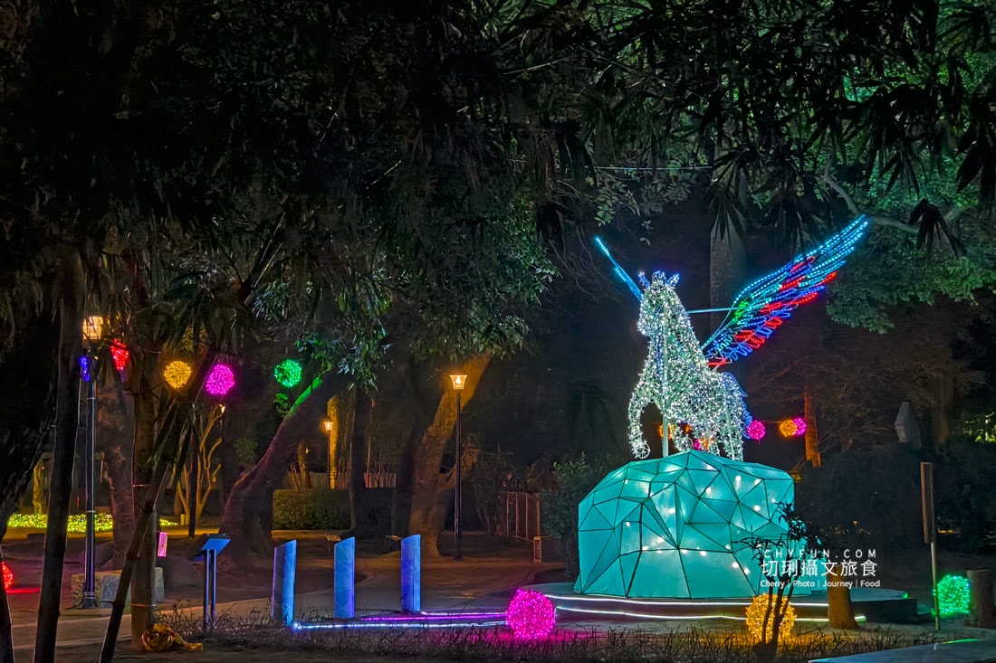 2026虎尾燈會燈火點亮糖都夜色，在同心公園與福安宮之間漫步過年
