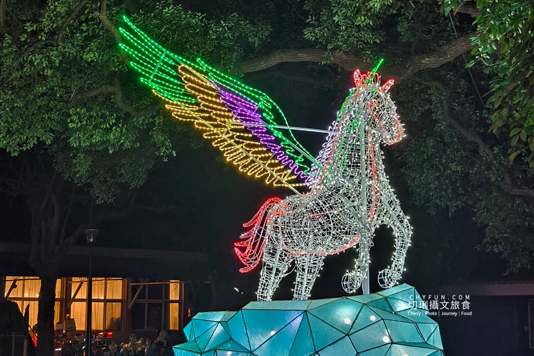 2026虎尾燈會燈火點亮糖都夜色，在同心公園與福安宮之間漫步過年