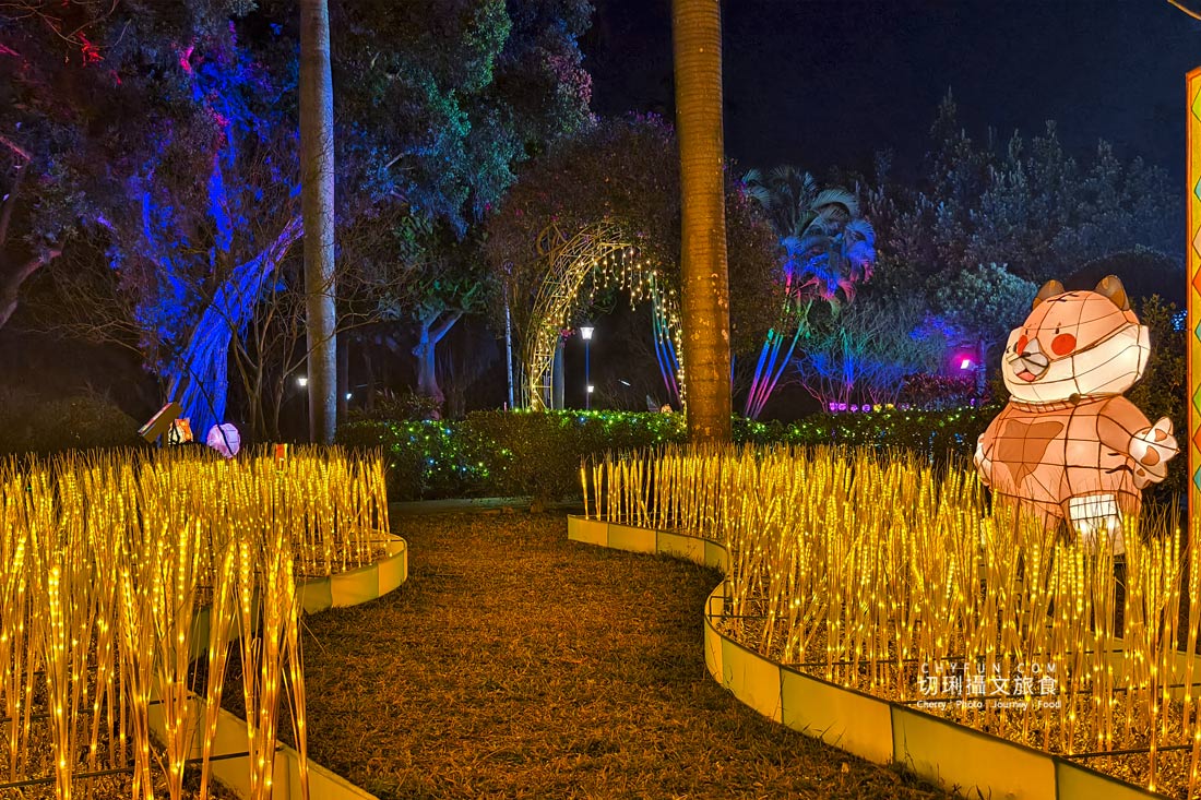 2026虎尾燈會燈火點亮糖都夜色，在同心公園與福安宮之間漫步過年